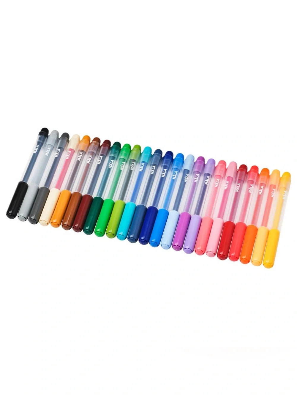 IKEA Mala 24 Piece Felt Tip Washable Marker Set Bundle of 3 Kid Art Supplies NEW
